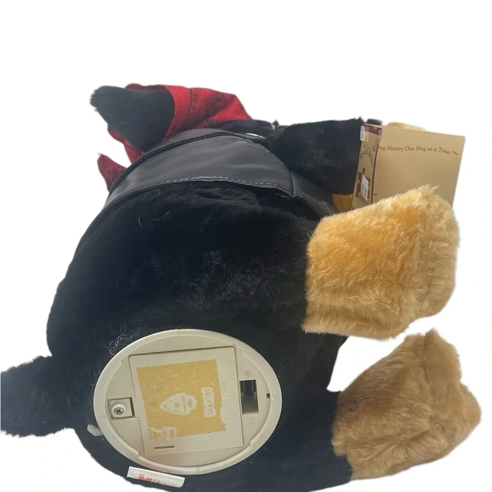 Biker Dog Wearing Leathers Plush Animal Sings Born To Be Wild PBC Int.